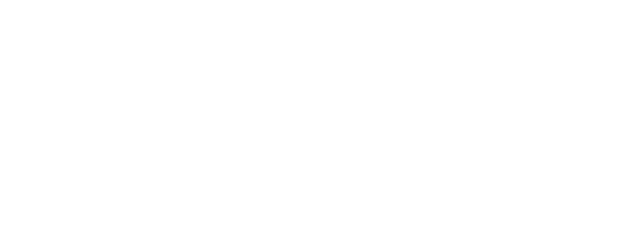 Weißer Schriftzug "Kaulitz Hills". Logo.